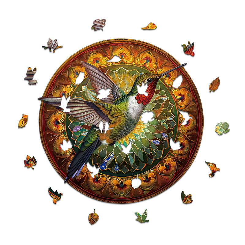 Hummingbird Wooden Puzzle