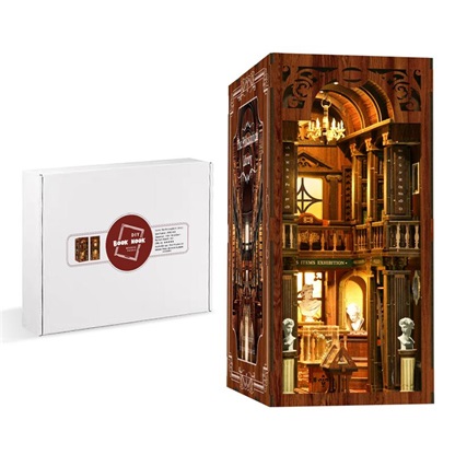 Trojan Horse 3D Wooden Puzzle DIY Music Box