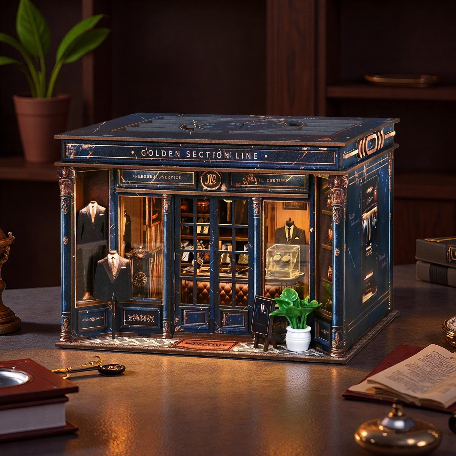 Wooden Dollhouse Miniatures